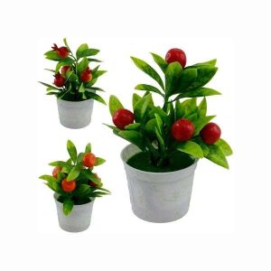 Flor Artificial c/ Vaso Redondo