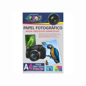 Papel Fotográfico Adesivo A4 135g/m² 50 fls Off Paper