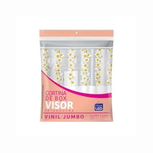 Cortina de Box Visor Retangular PlasLeo