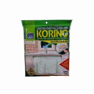 Cortina p/ Pia Flanelada Korino PlastLeo