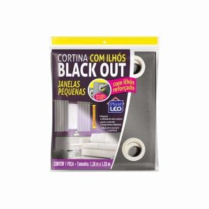Cortina Blackout p/ Janelas Pequenas c/ Ilhós PlastLeo