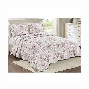 Colcha Evolution Patchwork Solteiro 2 pçs Camesa