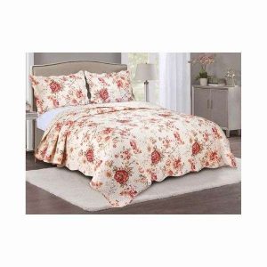 Colcha Evolution Patchwork Casal 2 pçs Camesa