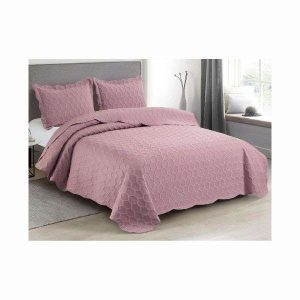 Colcha Ilusion Favo Queen 3 pçs Camesa