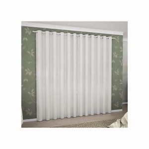 Cortina Blackout Tecido Branca 1,80x2,00 Adomes