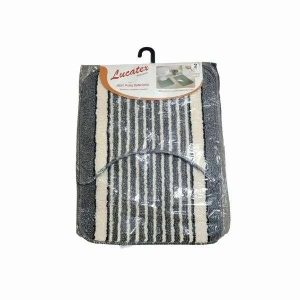 Jogo de Tapete Antiderrapante p/ Banheiro 2 pçs Lucatex