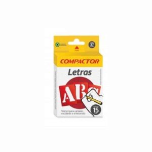 Stencil p/ Cartazes e Artesanato 15mm Compactor