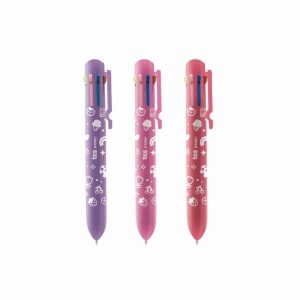 Caneta Esferográfica 8 Cores Peppy Tris