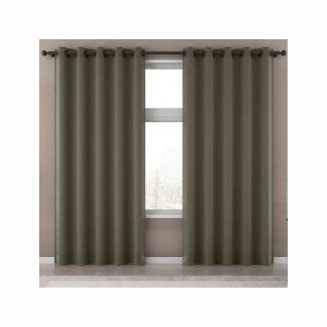 Cortina Belga Semi Blackout Marrom 1,70x2,00 Adomes