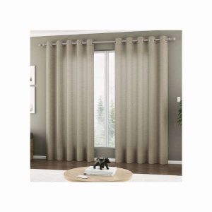 Cortina Amália Bege 1,80x2,00 Adomes