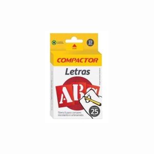 Stencil p/ Cartazes e Artesanato 25mm Compactor