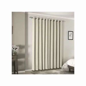 Cortina Jacquard Geométrico Bege 1,60x2,00 Adomes