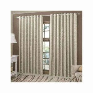 Cortina Voil Belle Bege 1,70x2,00 Adomes