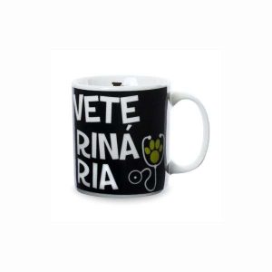Caneca de Porcelana 320ml Veterinária