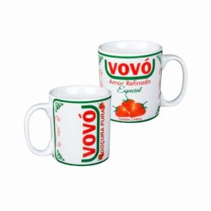 Caneca de Porcelana 320ml Vovó