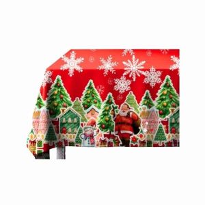 Toalha de Mesa TNT Vila do Papai Noel Natal