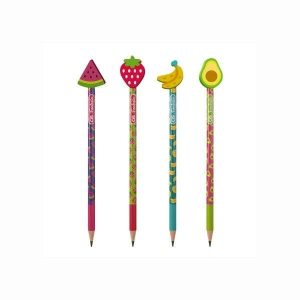 Lápis Grafite Fantasia Frutas Cis