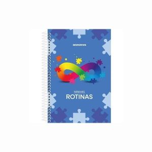 Caderno de Anotações Minhas Rotinas Animativa