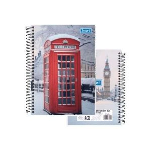 Caderno Espiral 1/4 96 fls Smart