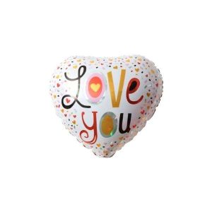 Balão Metalizado Coração Love You 20'