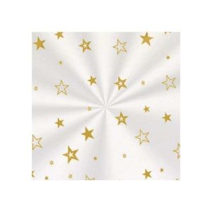 Saco de Celofane Estrela Dourada 20x29 c/ 50 Un