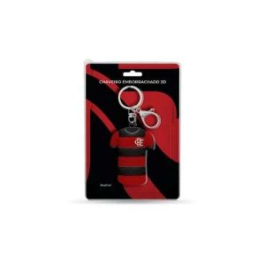 Chaveiro Emborrachado Camisa Flamengo Brasfoot
