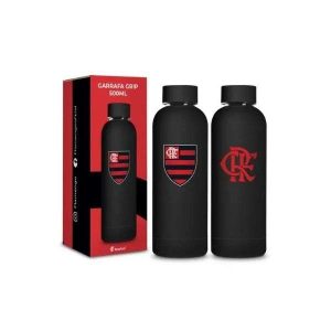 Garrafa Térmica Grip 500ml Flamengo Brasfoot
