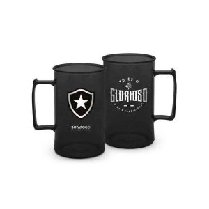 Caneca Acrílica 400ml Botafogo Brasfoot