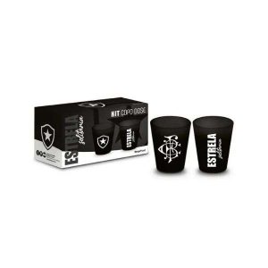 Copo de Dose c/ 2 Un 55ml Botafogo Brasfoot