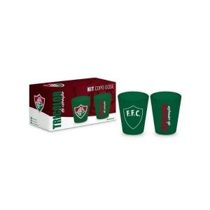 Copo de Dose c/ 2 Un 55ml Fluminense Brasfoot