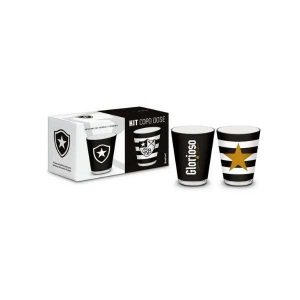 Copo de Dose 360 c/ 2 Un 55ml Botafogo Brasfoot