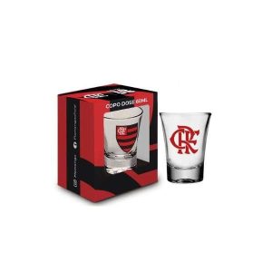 Copo de Dose 60ml Flamengo Brasfoot