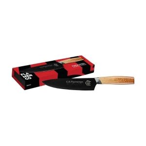 Faca Steel Premium Aço Inox Flamengo Brasfoot