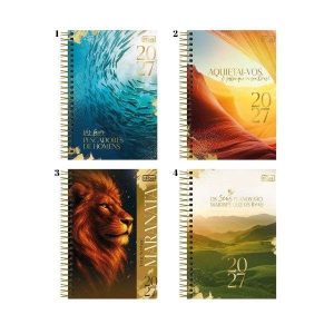 Agenda Espiral Diária Louvor 2027 Tilibra