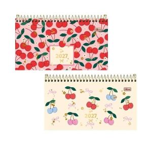 Agenda Espiral de Bolso Amarena 2027 Tilibra