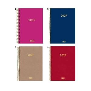 Agenda Espiral Diária A4 Spot 2027 Tilibra