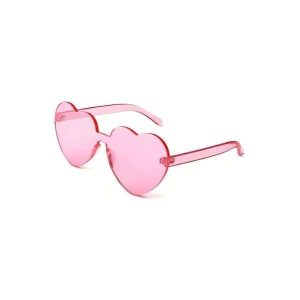 Óculos de Coração Rosa