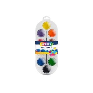 Aquarela 10 Cores Acrilex