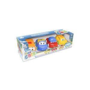 Kit de Carrinhos Infantis Tiny Cars Tutty Toys