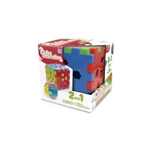 Quadrado de Encaixe Sensorial Tutty Toys