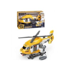 Helicóptero de Resgate c/ Luzes e Sons