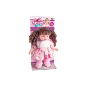 Boneca Sapekinha Soft Milk Brinquedos