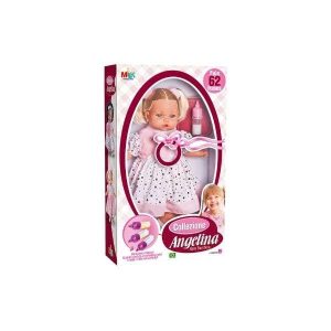 Boneca Angelina 62 Frases Milk Brinquedos