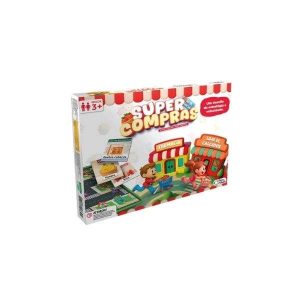 Jogo de Tabuleiro Super Compras Pais&Filhos