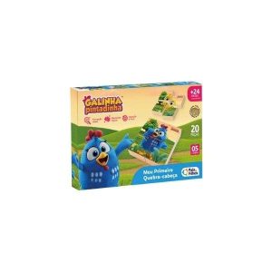 Meu Primeiro Quebra-Cabeça 20 pçs Galinha Pintadinha Pais&Filhos