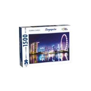 Quebra-Cabeça Singapura 1500 pçs Pais&Filhos