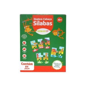 Quebra-Cabeça Sílabas Leo&Leo