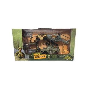Boneco Militar c/ Acessórios Matrix Brinquedos