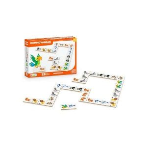 Jogo Dominó Animais Junges Brinquedos