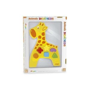 Animais Didáticos Girafa Junges Brinquedos